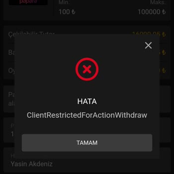 Rexusbet Sabahtan Bu Yana Çekim Ödenmedi