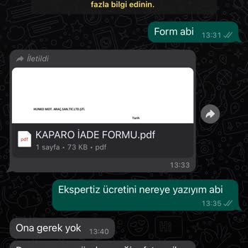 Hunko Plaza İkinci El De Hile Yapan Ve Kaporamı Ödemeyen Firma