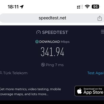 Türk Telekom 1000mbps Fiber Parası Ödeyip 350 Mbps Kullanabiliyorum!