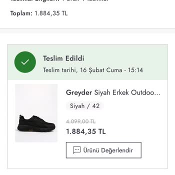 Boyner Alınan Ürünün İade Edilememesi