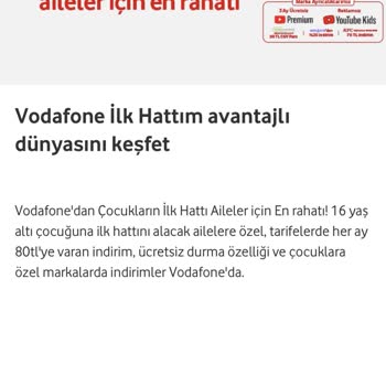 Vodafone Yanıltıcı Kampanya İle Tüketici Mağduriyeti