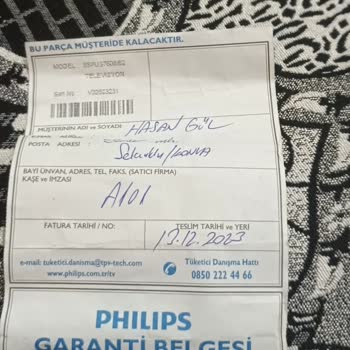 A101 TV Arızası İçi