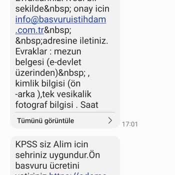 Kamuilan.org.tr Mbs198 KPSS Şartsız İs Başvurusu