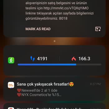 Media Markt'tan Bana Ait Olmayan Alışverişin SMS'i