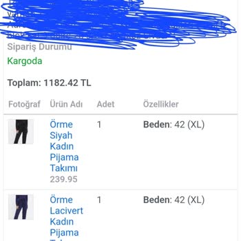 Nare Giyim 3 Aydır Siparişimi Göndermedi.