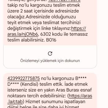 Aras Kargo Hizmet Kalitesinde Yaşanan Aksaklık