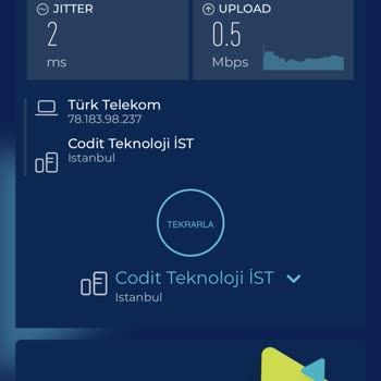 Olmayan İndirme Hızı TTNET