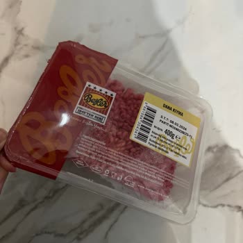 A101'den Aldığım Kıymanın Paketi Şişti
