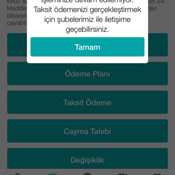 Garanti BBVA Garanti Ödemeyi Kabul Etmiyor