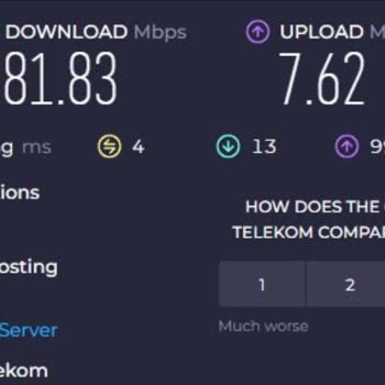 Türk Telekom 100 Mbps Hızda Düşük Upload Hızı