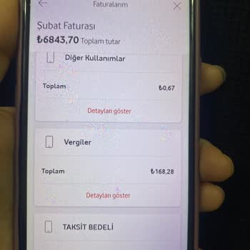 Vodafone Almadığım Telefonun Taksitini İstiyor