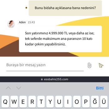 Essbahis Sitesine Güvenmeyiniz Çökme
