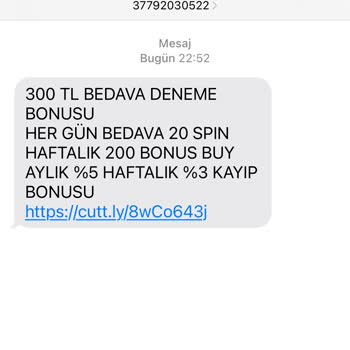 Vodafone Çare Bul Şu Spam Mesajlara Artık. Bıktırdın Vodafone