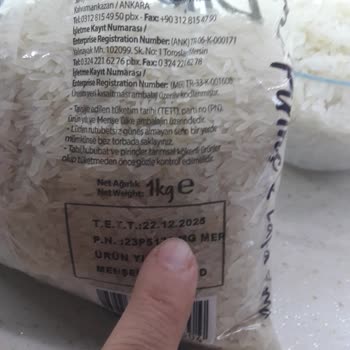 A101 Rutubetli Pirinç Kiloluk Paket