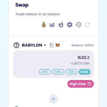 Pancakeswap Babylon Coin Aldım