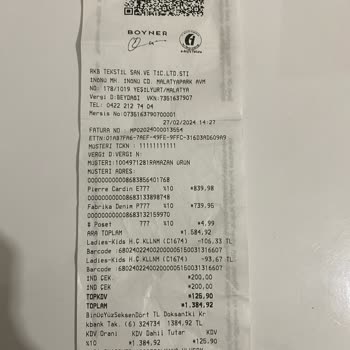 Boyner Ürün Değişiminde İndirim Çekinin İptali