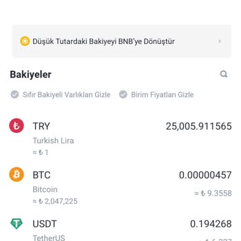Binance TR Bloke Koydu Hesabıma