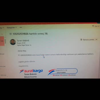 Sürat Kargo Ürün Kaybolma Şikayeti