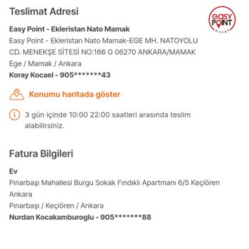 Hepsiburada Teslimat Noktası Sıkıntısı