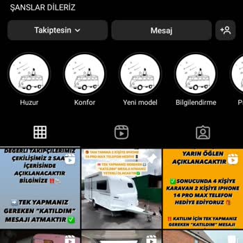 Aksan_karavan (Instagram)14 Pro Mex Kazandınız Deyip 714 Lira İstediler