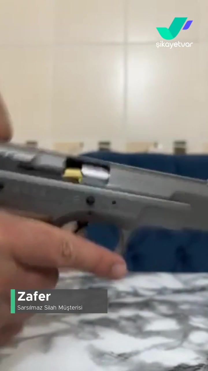 Sarsılmaz Silah Fabrikaya Giden Silah Tekrar Arızalı Geldi! videonun kapak resmi