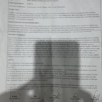 Kelebek Mobilya Diyarbakır, 9Aydır Ürünü Teslim Etmedi, Ürünün Para İadesini Yapmadı.