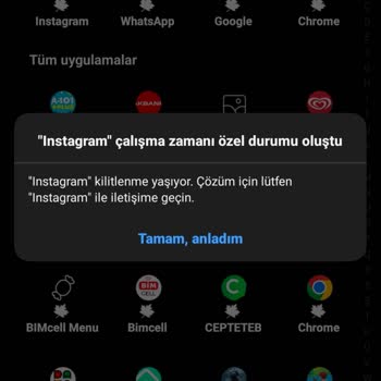Instagram Kilitlenme Yaşıyor Uyarısı Veriyor.