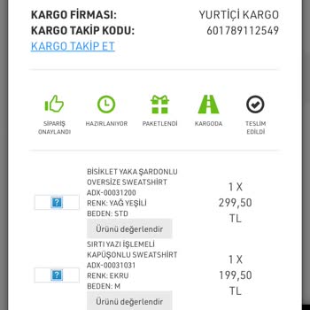 Addax İade Ürün Alıyor Parayı Yatırmıyor!