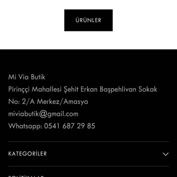 Mi Via Butik (miviabutik.com) Online Alışverişte Güven Sorunu