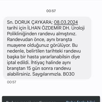 MHRS'DEN Aldım Randevu Saçma Bir Şekilde İptal Edildi