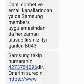 Samsung Servisi 2 Aydır Gelmiyor, Samsung Tam Bir Pişmanlıktır.
