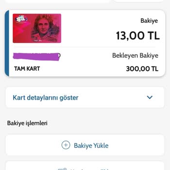 Mersin Kent Kart Bakiye Beklemede Sorununun Acil Çözülmesi.