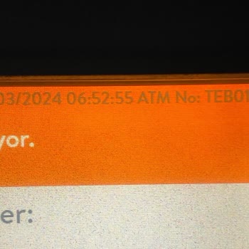 TEB TEM Bankası ATM Si Paramı Yutması