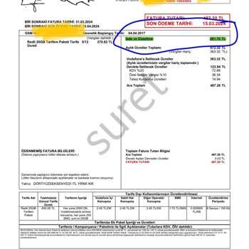 Vodafone Kafasına Göre Faturaya Para Kesiyor