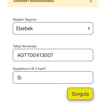 AGT Kurye Kargo Şirketi Şikayeti