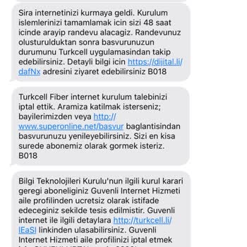 Turkcell Superonline İsteğimiz Dışında Paket Değişikliği