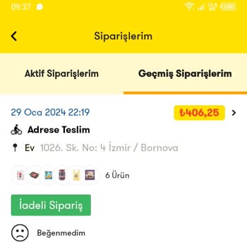 Cepte Şok İade Ücret Verilmemesi Hk
