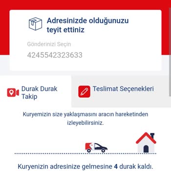 Aras Kargo Kargom Gelmedi Alan Dışı