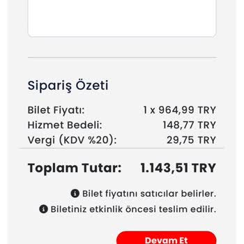 Banabilet.com'dan Şikayetçiyim
