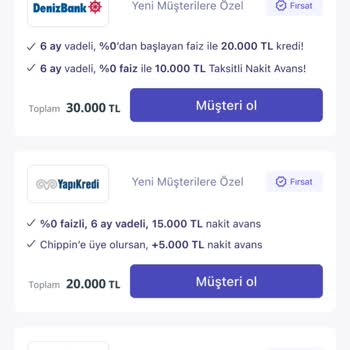Yapı Kredi Bankası Faizsiz Nakit Avans Mağduriyeti