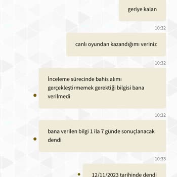 CasinoVans Çevrimiçi Oyun Platformu Ödeme Şikayeti