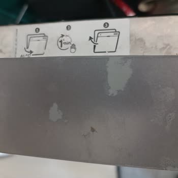 Arçelik Inox Tuştaki Yazılar Silindi Ve İnox Soyuldu