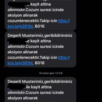 Aras Kargo Safranbolu Şube Kurye Göndermiyor