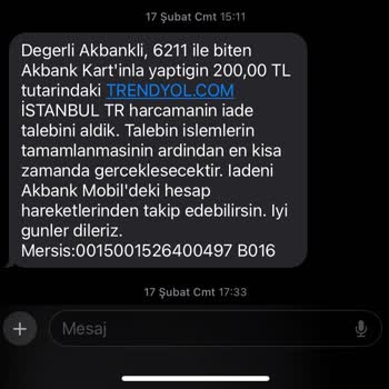 Trendyol İade Ücret Yatırılmıyor