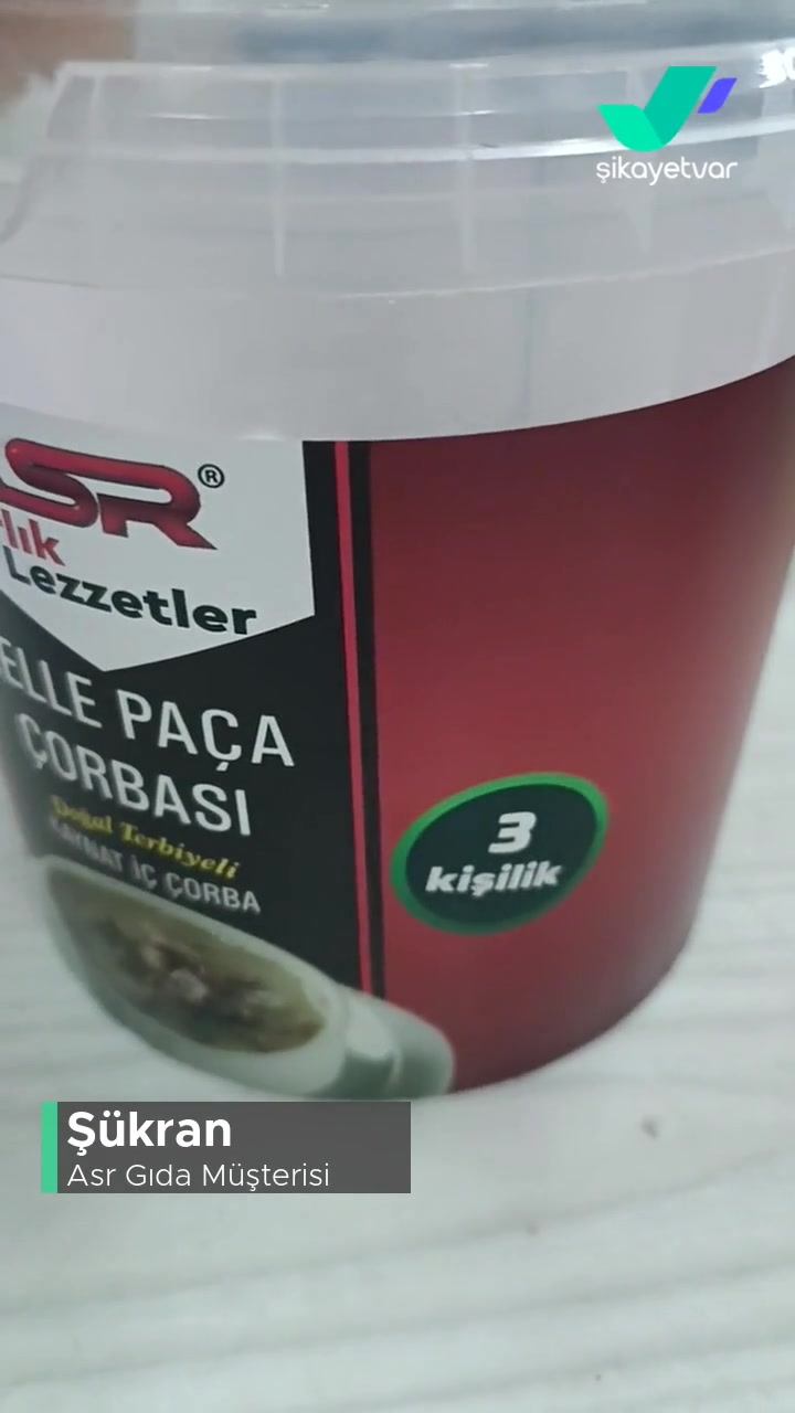 Asr Gıda Ürünün Kalitesizliği Ve Güvensizliği videonun kapak resmi