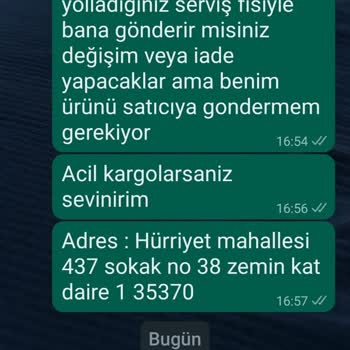 Trendyol Ve Satıcısı Market Place, Ye Yakışmadı