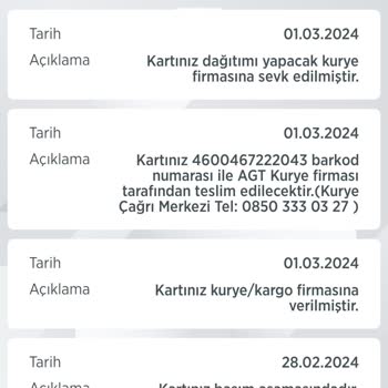 AGT Kargo Sipariş Teslim Sorunu