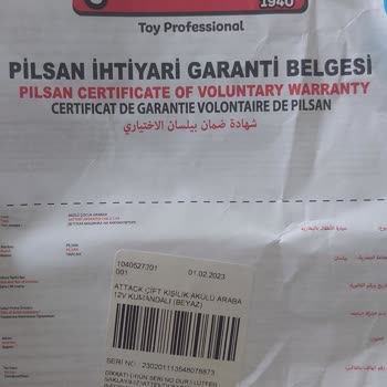 Az Kullanımda Bozulan Pilsan Ranger Okulu Araba