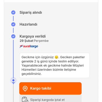 Sürat Kargo İstanbul Kurtköy Şubesi