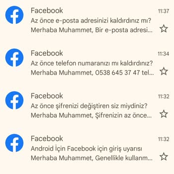 Facebook Hesabım Çalındı
